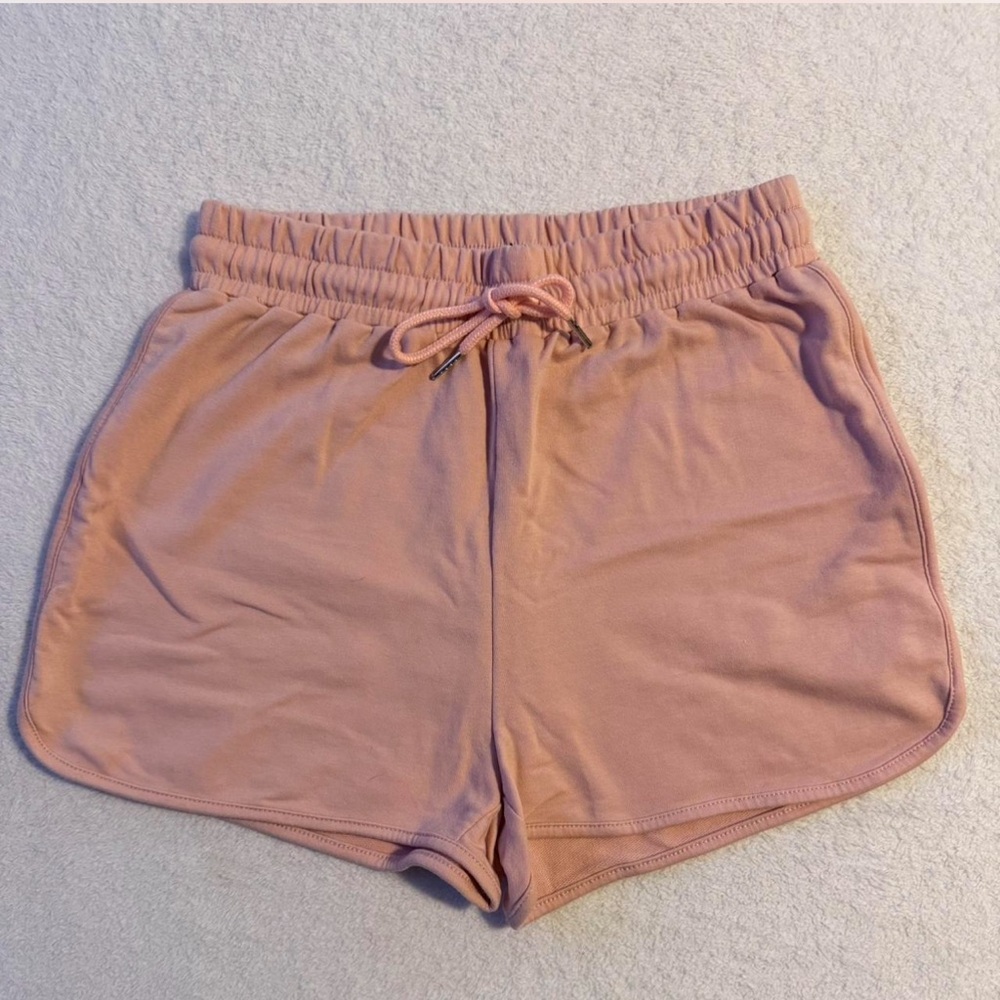 SHEIN Women's Athletic Shorts in Soft Pink